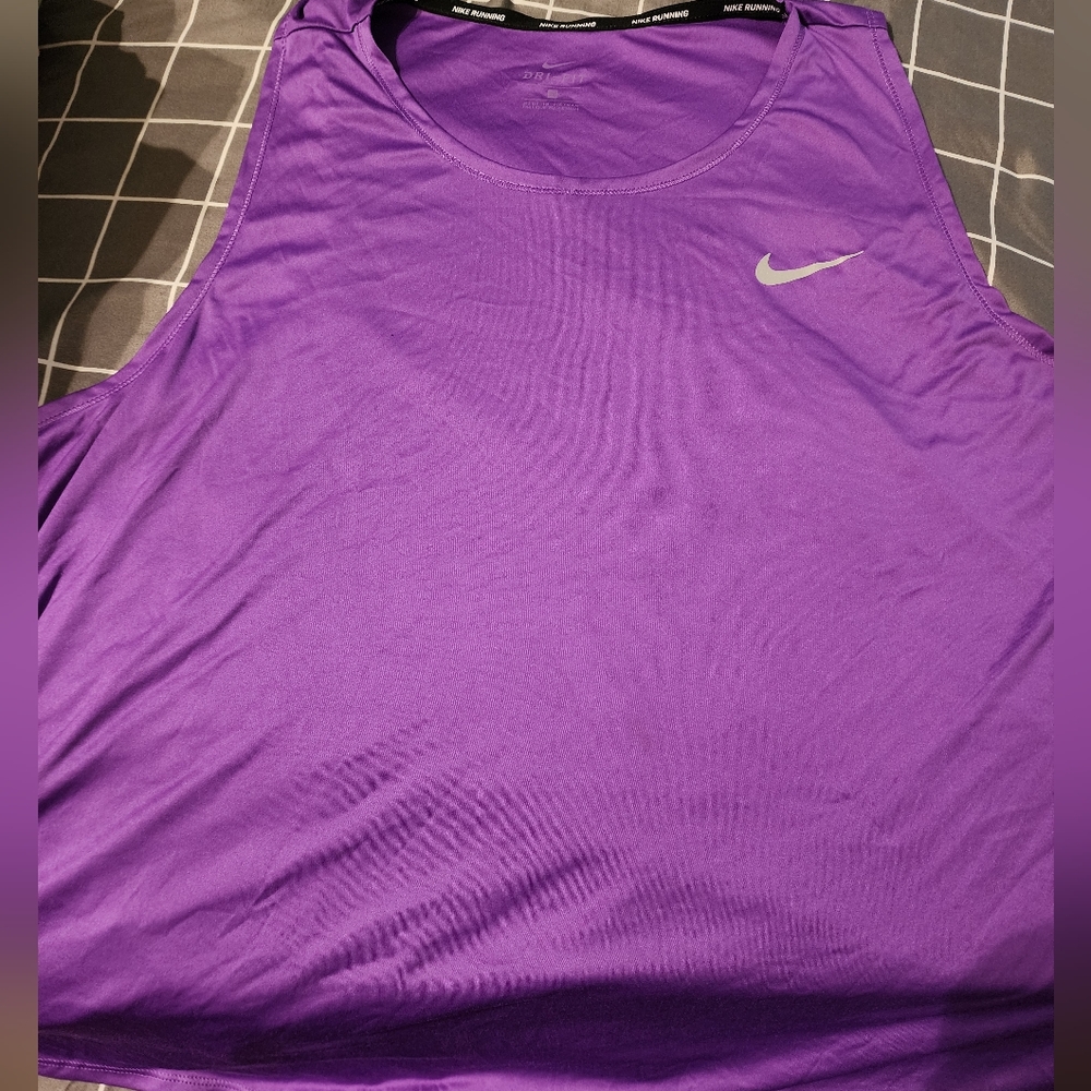Nike Purple Plus Size Tank 2X